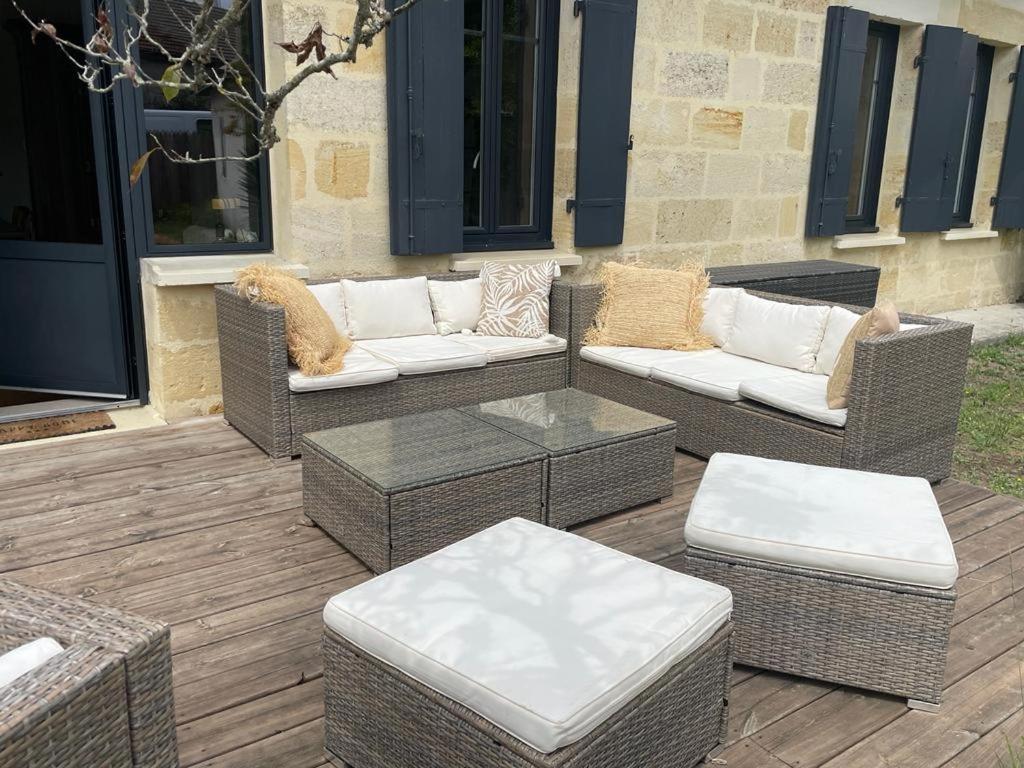 Villa Charmante Echoppe En Pierre Proche Gare à Libourne Extérieur photo